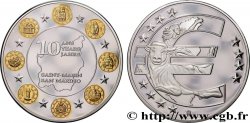 EUROPA Médaille, 10 ans de l’Euro, Saint Marin