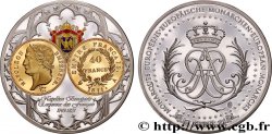 V REPUBLIC Médaille, Napoléon Bonaparte, Monarque européen
