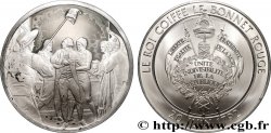 QUINTA REPUBBLICA FRANCESE Médaille, Le roi coiffe le bonnet rouge