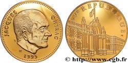 CINQUIÈME RÉPUBLIQUE Médaille, Jacques Chirac, président de la République