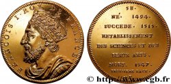 SÉRIE MÉTALLIQUE DES ROIS DE FRANCE Médaille, François Ier - 58 - refrappe ultra-moderne