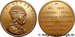 SÉRIE MÉTALLIQUE DES ROIS DE FRANCE Médaille, Louis XI - 55 - refrappe ultra-moderne