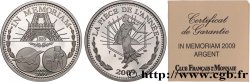 V REPUBLIC Médaille commémorative, In memoriam, La pièce de l’année