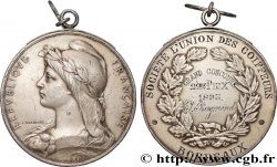 TROISIÈME RÉPUBLIQUE Médaille, Union des coiffeurs, Grand concours