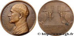 TROISIÈME RÉPUBLIQUE Médaille, François Piétri, Inauguration de l’atelier de laminage