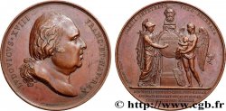LOUIS XVIII Médaille, Naissance de Henri, duc de Bordeaux, futur comte de Chambord
