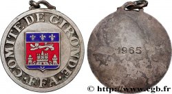 CINQUIÈME RÉPUBLIQUE Médaille, Comité de la fédération française d’athlétisme