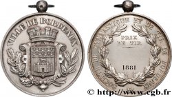 TROISIÈME RÉPUBLIQUE Médaille, Société de gymnastique et de tir