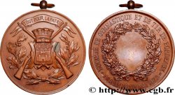 TROISIÈME RÉPUBLIQUE Médaille, Société de gymnastique et tir de Bordeaux