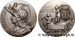TROISIÈME RÉPUBLIQUE Médaille, Association fondatrice et fédérative des sociétés de préparation au service des armes à cheval