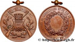 TROISIÈME RÉPUBLIQUE Médaille, Société de gymnastique et tir de Bordeaux