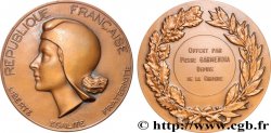 V REPUBLIC Médaille, Offert par Pierre Garmendia, député de la Gironde