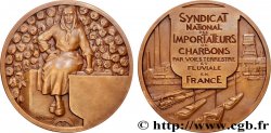 TROISIÈME RÉPUBLIQUE Médaille, Syndicat national des importateurs de charbons