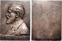 TROISIÈME RÉPUBLIQUE Plaquette, Henri de Rothschild