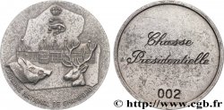 V REPUBLIC Médaille, Chasse présidentielle n°2, Domaine de Chambord