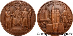 III REPUBLIC Médaille, Vincennes, son donjon, son bois, La Sainte Chapelle