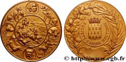 SOCIÉTÉ CANINE - CHIENS ET CONCOURS Médaille, Société canine bretonne