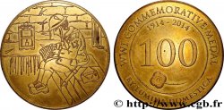 BELGIUM Médaille, Commémoration de la première guerre mondiale par le musée Lumina domestica