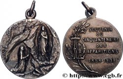 TROISIÈME RÉPUBLIQUE Médaille, Souvenir du cinquantenaire des apparitions