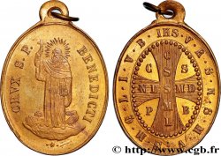 MÉDAILLES RELIGIEUSES Médaille, Saint Benoît