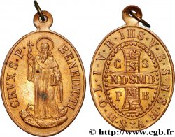 MÉDAILLES RELIGIEUSES Médaille, Saint Benoît