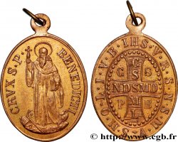 MÉDAILLES RELIGIEUSES Médaille, Saint Benoît