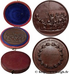 CHARITABLE SOCIETIES Médaille, Société pour l’enseignement simultané des sourds-muets et des entendants-parlants