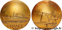 V REPUBLIC Médaille, Paquebot France