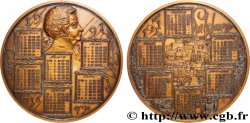 QUINTA REPUBBLICA FRANCESE Médaille calendrier - Salzburg et Mozart