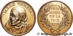 V REPUBLIC Médaille, Mère Thérésa, Prix nobel de la Paix