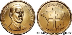 V REPUBLIC Médaille, Général de Gaulle, président de la République