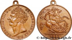 GREAT BRITAIN - GEORGE IV Médaille, Georges IV, module 2 pounds
