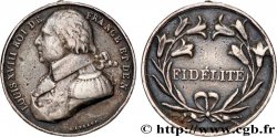 LOUIS XVIII Médaille, Fidélité