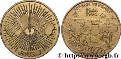 CINQUIÈME RÉPUBLIQUE Médaille, 50e anniversaire du débarquement