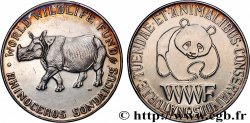 ANIMALS Médaille, World Wild Fund, Rhinoceros sondaicus