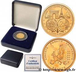 V REPUBLIC Médaille, 10e Anniversaire de l’Euro