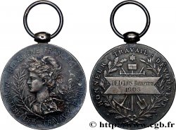 III REPUBLIC Médaille, Ministère des travaux publics