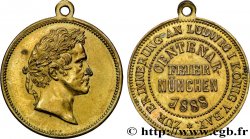 GERMANY - KINGDOM OF BAVARIA - OTTO Médaille, A la mémoire du roi Louis Ier, Célébration du centenaire de Munich
