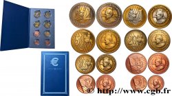 EUROPA Série de 8 médailles, Essai Euros Vatican