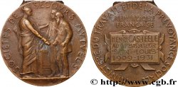 III REPUBLIC Médaille, Société de secours mutuels