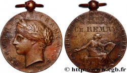 TERCERA REPUBLICA FRANCESA Médaille, Actes de dévouement