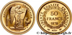 QUINTA REPUBLICA FRANCESA Médaille, Reproduction de l’essaie de la 50 Francs or Dupré