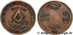 FRANC-MAÇONNERIE - PARIS Médaille, Loge Union Parfaite, Clarté océane