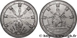 DEUXIÈME RÉPUBLIQUE Médaille, Les sept plaies de la République