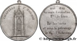 DEUXIÈME RÉPUBLIQUE Médaille, Construction de la Chapelle de Saint Thomas
