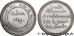 DEUXIÈME RÉPUBLIQUE Médaille, Conservatoire des Arts et Métiers, Émeute