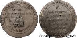 DEUXIÈME RÉPUBLIQUE Médaille, Propagande républicaine