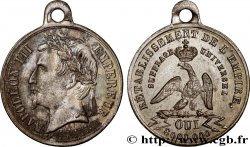 SEGUNDO IMPERIO FRANCES Médaille, Rétablissement de l’empire