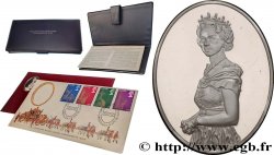 GRAN BRETAÑA - ISABEL II Enveloppe “Timbre médaille”, Jubilé du couronnement