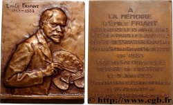 TROISIÈME RÉPUBLIQUE Plaquette, Emile Friant